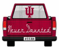 Indiana Hoosiers 12" Truck Back Cutout Sign