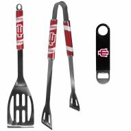 Indiana Hoosiers 2 pc BBQ Set and Bottle Opener