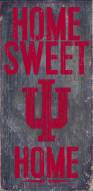 Indiana Hoosiers 6" x 12" Home Sweet Home Sign