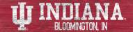 Indiana Hoosiers 6" x 24" Team Name Sign