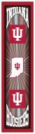 Indiana Hoosiers 6" x 24" Throwback Sign