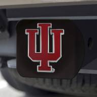 Indiana Hoosiers Black Color Hitch Cover