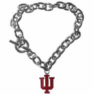Indiana Hoosiers Charm Chain Bracelet