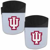 Indiana Hoosiers Chip Clip Magnet with Bottle Opener - 2 Pack
