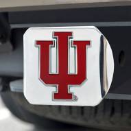Indiana Hoosiers Chrome Color Hitch Cover