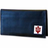 Indiana Hoosiers Deluxe Leather Checkbook Cover