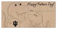 Indiana Hoosiers Father's Day Coloring Sign