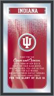 Indiana Hoosiers Fight Song Mirror
