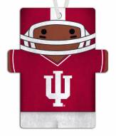 Indiana Hoosiers Football Player Ornament