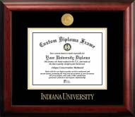 Indiana Hoosiers Gold Embossed Diploma Frame
