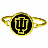 Indiana Hoosiers Gold Tone Bangle Bracelet
