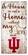 Indiana Hoosiers House is Not a Home Sign