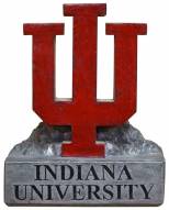 Indiana Hoosiers "IU Trident Logo" Stone College Mascot