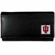 Indiana Hoosiers Leather Women's Wallet