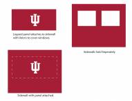 Indiana Hoosiers Logo Canopy Sidewall Panel (Attaches to Window Sidewall)