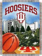 Indiana Hoosiers NCAA Woven Tapestry Throw / Blanket