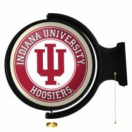 Indiana Hoosiers Round Rotating Lighted Wall Sign