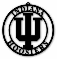 Indiana Hoosiers Silhouette Logo Cutout Door Hanger