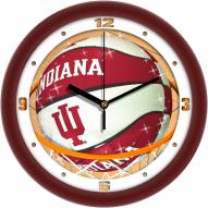 Indiana Hoosiers Slam Dunk Wall Clock