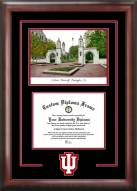 Indiana Hoosiers Spirit Graduate Diploma Frame