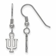 Indiana Hoosiers Sterling Silver Extra Small Dangle Earrings