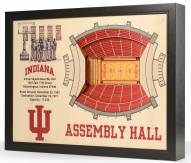 Indiana Hoosiers 25-Layer StadiumViews 3D Wall Art