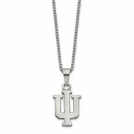 Indiana Hoosiers Stainless Steel Pendant Necklace