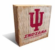 Indiana Hoosiers Team Logo Block