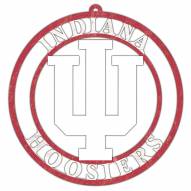 Indiana Hoosiers Team Logo Cutout Door Hanger