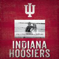 Indiana Hoosiers Team Name 10" x 10" Picture Frame