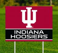 Indiana Hoosiers Team Name Yard Sign