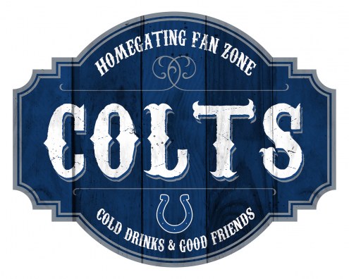 Indianapolis Colts 12&quot; Homegating Tavern Sign