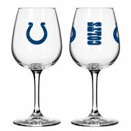 Indianapolis Colts 12 oz. Gameday Stemmed Wine Glass