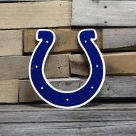 Indianapolis Colts 12" Steel Logo Sign