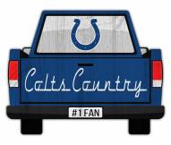 Indianapolis Colts 12" Truck Back Cutout Sign