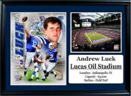 Indianapolis Colts 12" x 18" Andrew Luck Photo Stat Frame