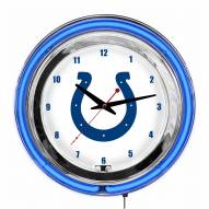 Indianapolis Colts 14" Neon Clock