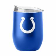 Indianapolis Colts 16 oz. Flipside Powder Coat Curved Beverage Glass