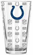 Indianapolis Colts 16 oz. Sandblasted Pint Glass