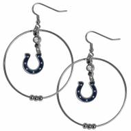 Indianapolis Colts 2" Hoop Earrings