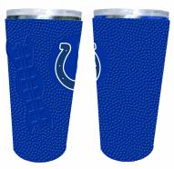 Indianapolis Colts 20 oz. Stainless Steel Tumbler with Silicone Wrap
