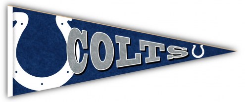 Indianapolis Colts 24&quot; Wood Pennant
