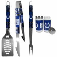 Indianapolis Colts 3 Piece Tailgater BBQ Set and Salt and Pepper Shaker Set