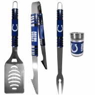 Indianapolis Colts 3 Piece Tailgater BBQ Set and Season Shaker