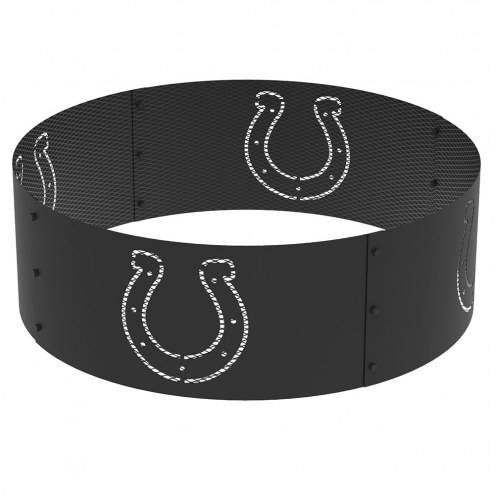 Indianapolis Colts 36&quot; Round Steel Fire Ring