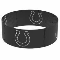 Indianapolis Colts 36" Round Steel Fire Ring
