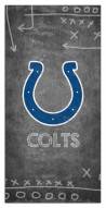 Indianapolis Colts 6" x 12" Chalk Playbook Sign