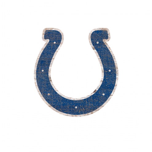 Indianapolis Colts 8&quot; Team Logo Cutout Sign