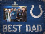 Indianapolis Colts Best Dad Clip Frame