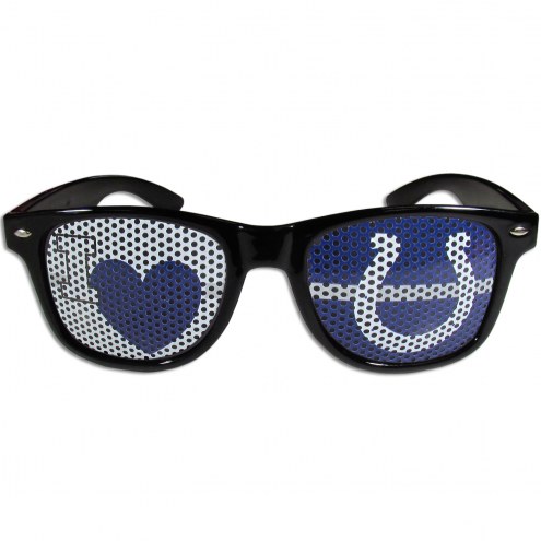 Indianapolis Colts Black I Heart Game Day Shades